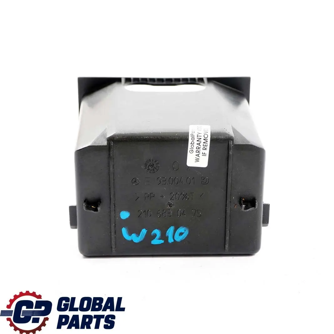 Mercedes W210 Mittelkonsole Aschenbecher Halter Trim einfügen - SKU A2106830475 - Teilenummer A2106830475