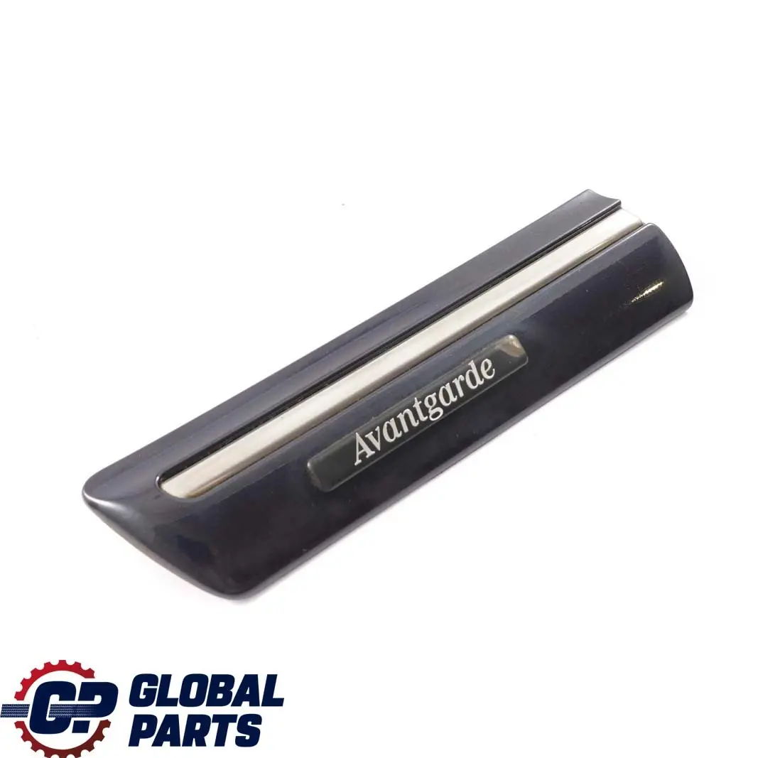 Mercedes-Benz E W210 Front Left Fender Trim Molding Strip Tanzanite Blue 359 to with Part number A2106900182 Mercedes-Benz E W210 Front Left Fender Trim Molding Strip Tanzanite Blue 359 - SKU A2106900182-TB - Part number A2106900182