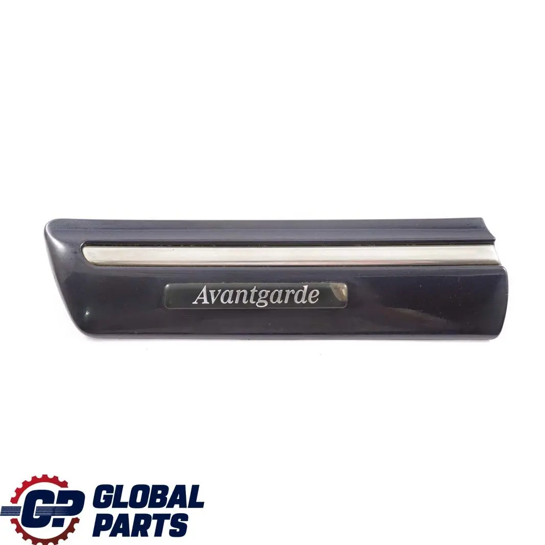 Mercedes-Benz E W210 Front Left Fender Trim Molding Strip Tanzanite Blue 359 to with Part number A2106900182 Mercedes-Benz E W210 Front Left Fender Trim Molding Strip Tanzanite Blue 359 - SKU A2106900182-TB - Part number A2106900182