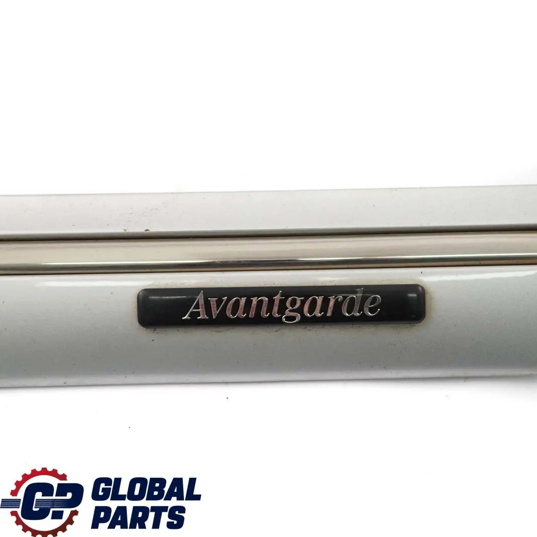 Mercedes-Benz W210 Anteriore Parafango Destro Modanatura Argento Brillante - per con numero di parte A2106900282 Mercedes-Benz W210 Anteriore Parafango Destro Modanatura Argento Brillante - - SKU A2106900282-BRS - Numero di parte A2106900282