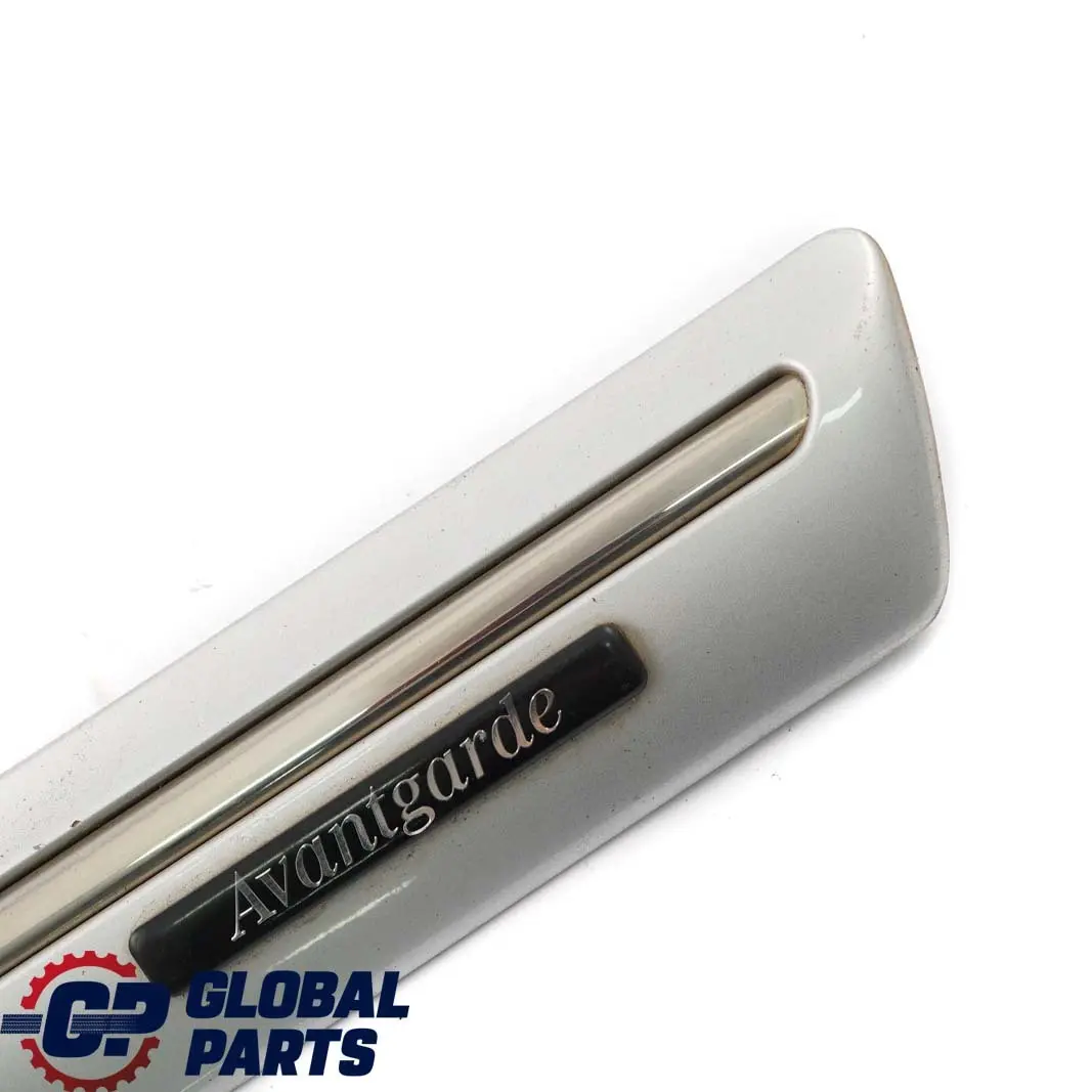 Mercedes W210 Delantero Derecho Guardabarros Molding Strip Brilliant Silver 744 - SKU A2106900282-BRS - Número de pieza A2106900282