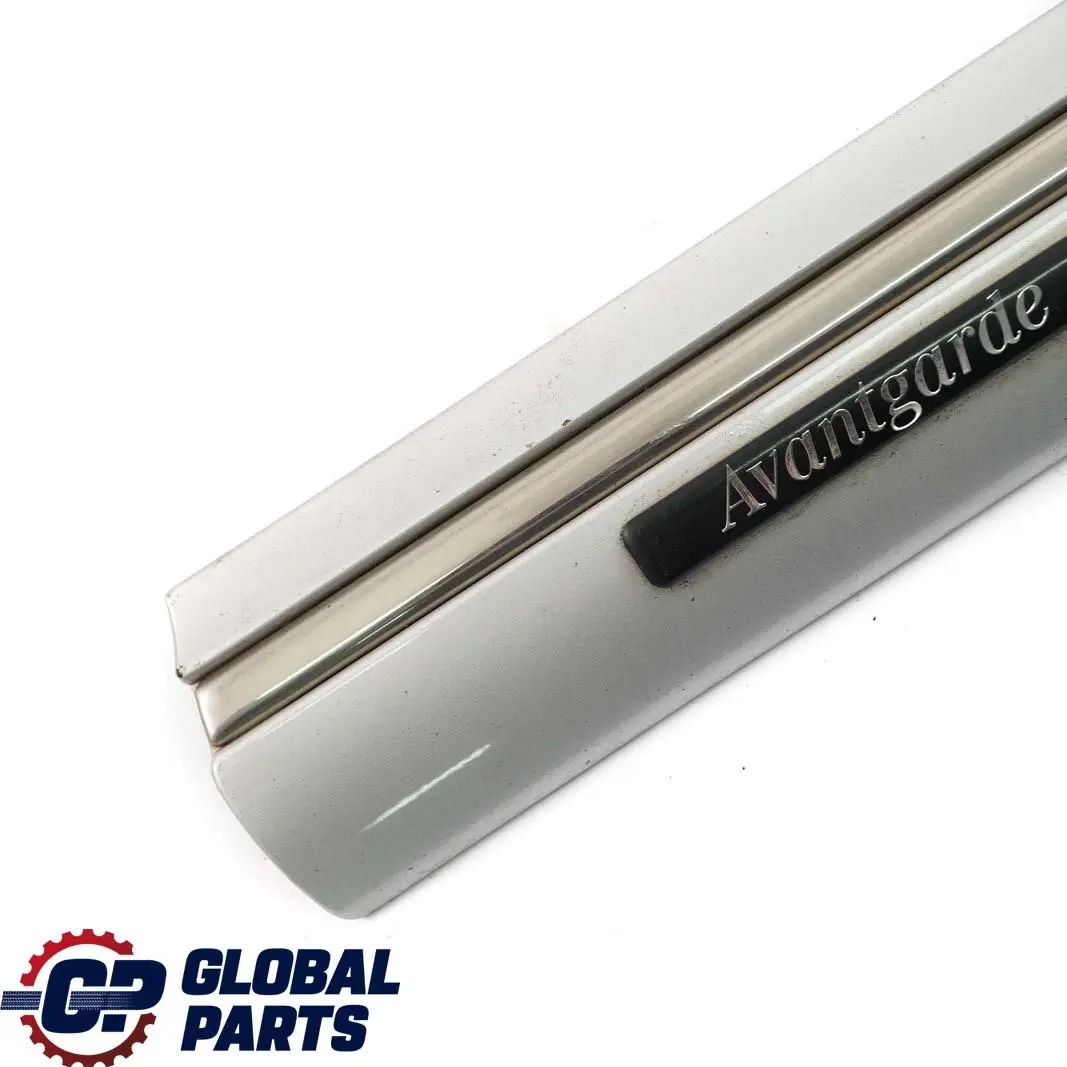 Mercedes-Benz W210 Anteriore Parafango Destro Modanatura Argento Brillante - per con numero di parte A2106900282 Mercedes-Benz W210 Anteriore Parafango Destro Modanatura Argento Brillante - - SKU A2106900282-BRS - Numero di parte A2106900282