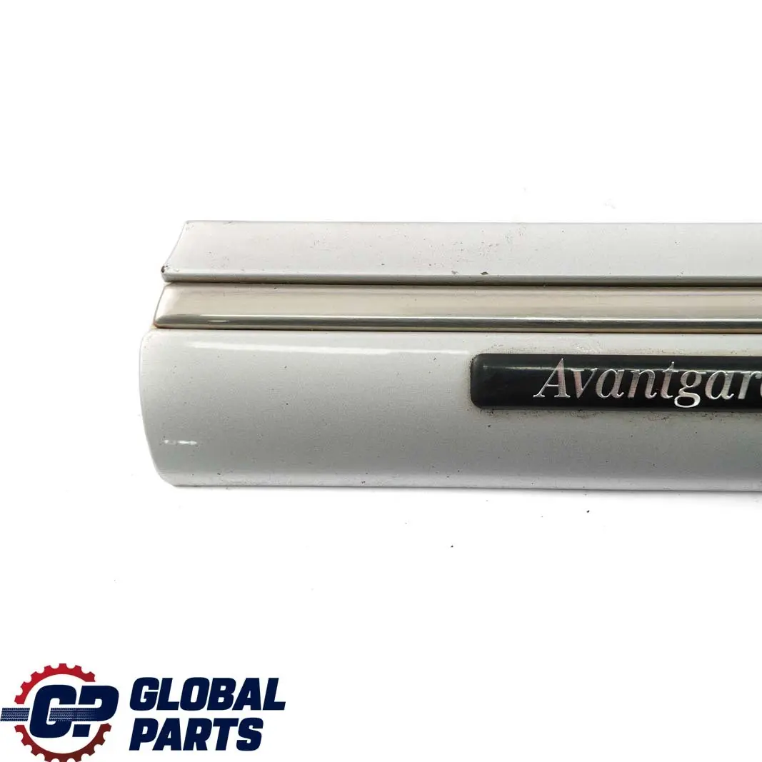 Mercedes-Benz W210 Anteriore Parafango Destro Modanatura Argento Brillante - per con numero di parte A2106900282 Mercedes-Benz W210 Anteriore Parafango Destro Modanatura Argento Brillante - - SKU A2106900282-BRS - Numero di parte A2106900282