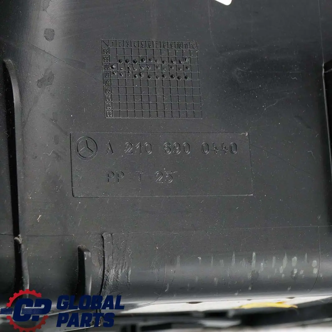 Mercedes-Benz E S210 W210 Estate Boot Trunk Right O/S Spare Wheel Trim Panel to with Part number A2106900440 Mercedes-Benz E S210 W210 Estate Boot Trunk Right O/S Spare Wheel Trim Panel - SKU A2106900440 - Part number A2106900440