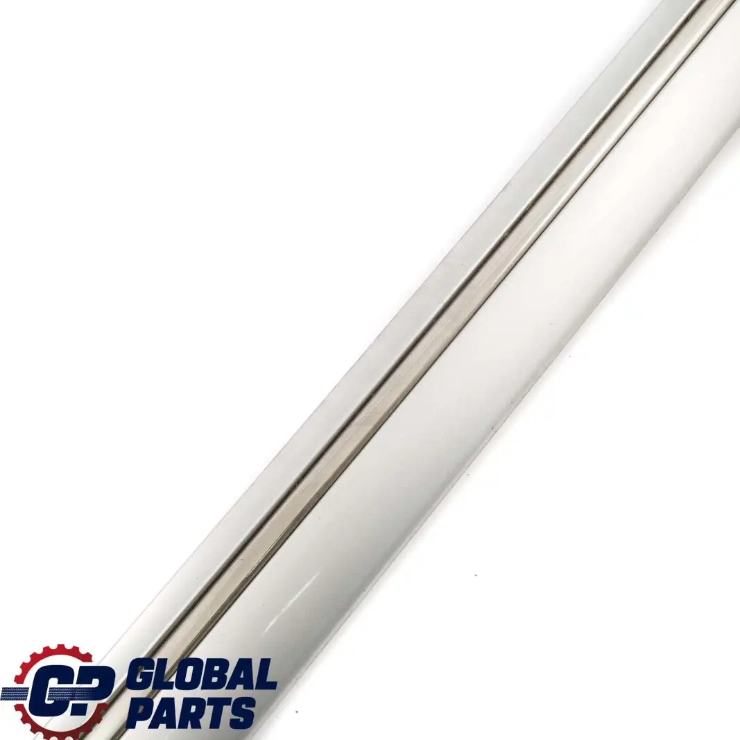 Mercedes-Benz E W210 Front Right Door Trim Strip Moulding Brillantsilber Silver to with Part number A2106900482 Mercedes-Benz E W210 Front Right Door Trim Strip Moulding Brillantsilber Silver - SKU A2106900482-BRS - Part number A2106900482