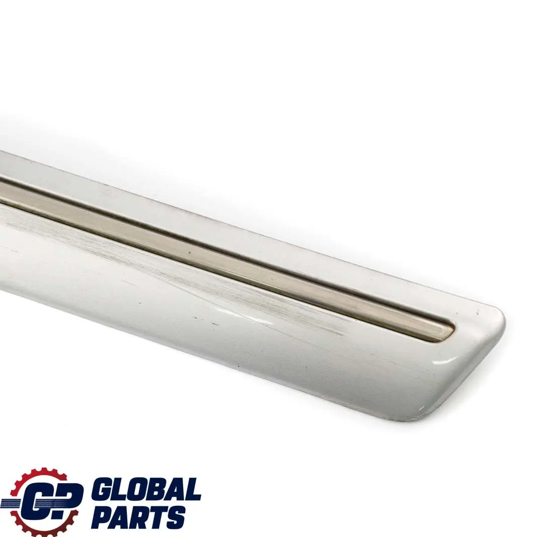 Mercedes-Benz W210 Rear Left Door N/S Trim Strip Moulding Brillantsilber Silver to with Part number A2106900582 Mercedes-Benz W210 Rear Left Door N/S Trim Strip Moulding Brillantsilber Silver - SKU A2106900582-BRS - Part number A2106900582