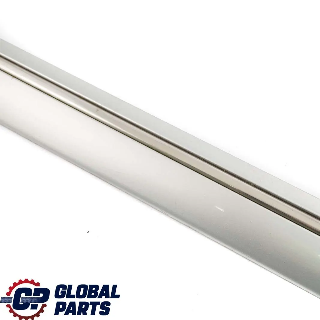 Mercedes-Benz W210 Rear Right Door Trim Strip Moulding Brillantsilber Silver to with Part number A2106900682 Mercedes-Benz W210 Rear Right Door Trim Strip Moulding Brillantsilber Silver - SKU A2106900682-BRS - Part number A2106900682