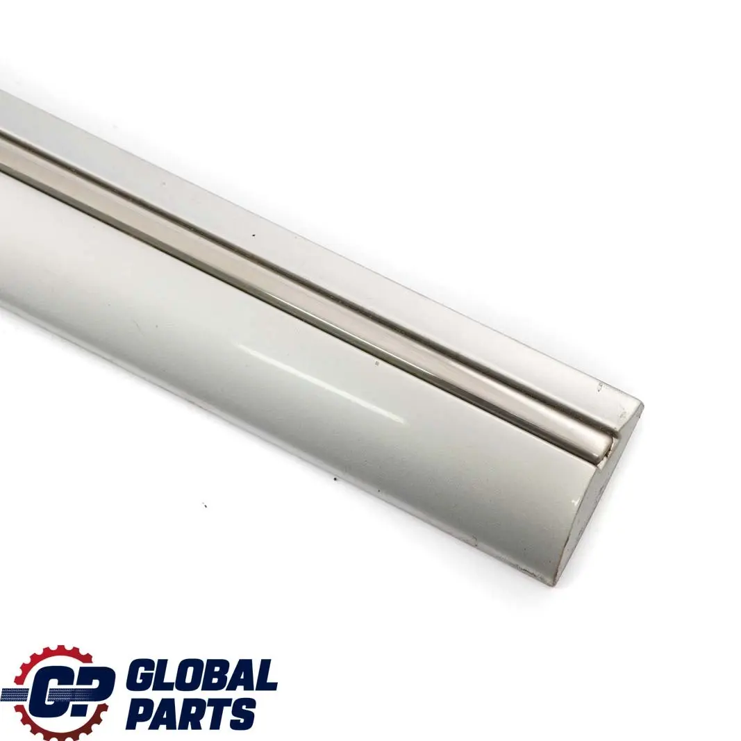 Mercedes-Benz W210 Rear Right Door Trim Strip Moulding Brillantsilber Silver to with Part number A2106900682 Mercedes-Benz W210 Rear Right Door Trim Strip Moulding Brillantsilber Silver - SKU A2106900682-BRS - Part number A2106900682