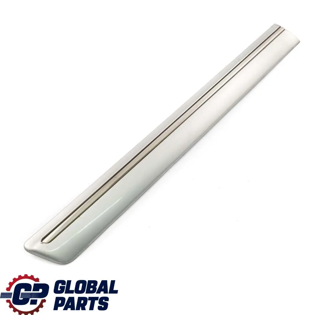 Mercedes-Benz W210 Rear Right Door Trim Strip Moulding Brillantsilber Silver to with Part number A2106900682 Mercedes-Benz W210 Rear Right Door Trim Strip Moulding Brillantsilber Silver - SKU A2106900682-BRS - Part number A2106900682