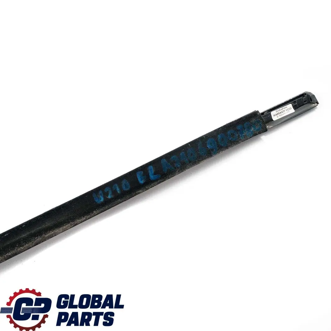 Mercedes-Benz E-Class W210 Front Left N/S Door Window Trim Garnish Moulding to with Part number A2106900780 Mercedes-Benz E-Class W210 Front Left N/S Door Window Trim Garnish Moulding - SKU A2106900780 - Part number A2106900780