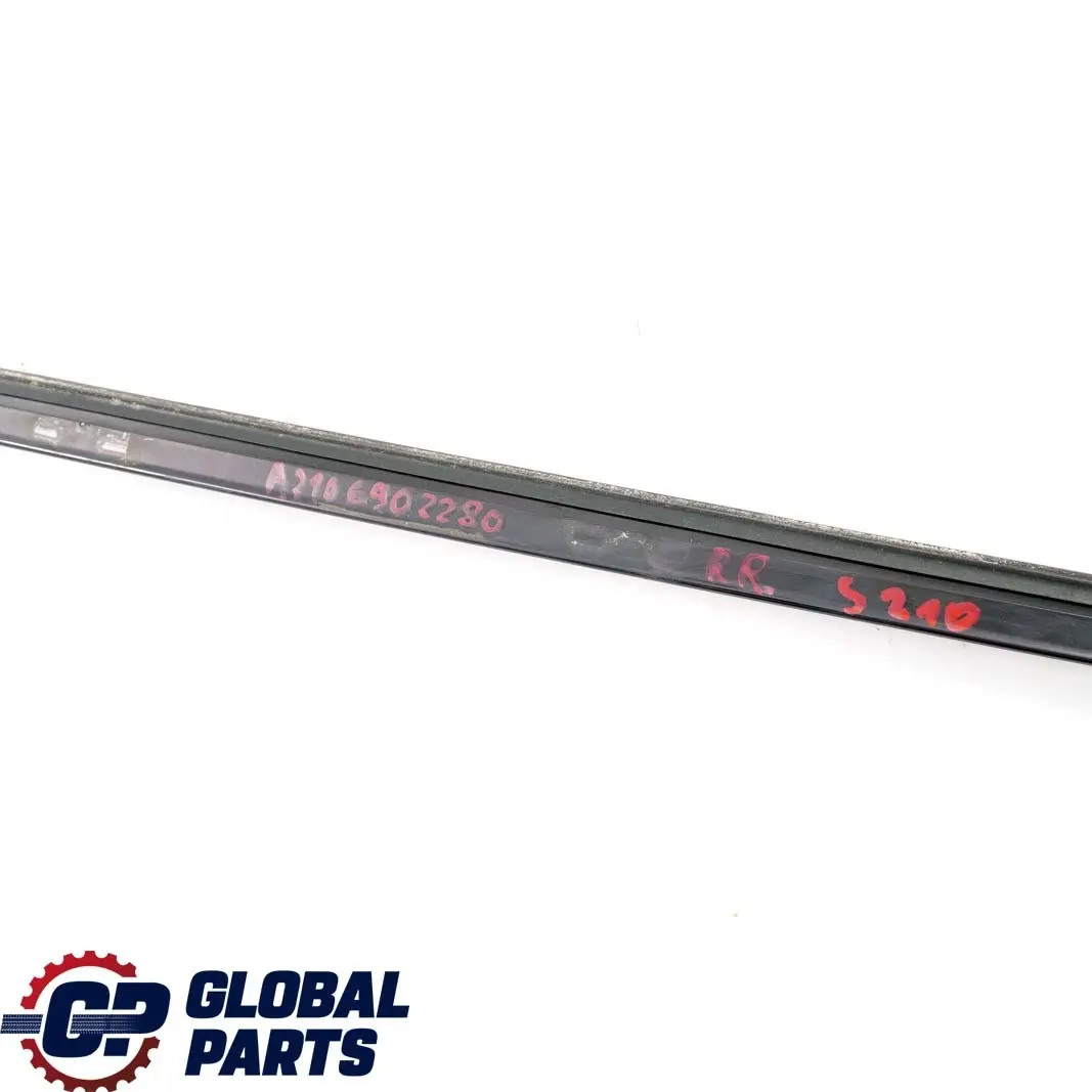  Mercedes-Benz E-Class S210 Rear Right O/S Door Window Edge Ornamental Trim - SKU A2106902280 - Part number A2106902280