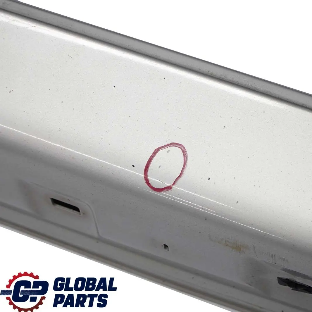 Mercedes-Benz E W210 Door Sill Side Cover Skirt Right O/S Brilliant Silver 744 to with Part number A2106908225 Mercedes-Benz E W210 Door Sill Side Cover Skirt Right O/S Brilliant Silver 744 - SKU A2106908225-BRS - Part number A2106908225