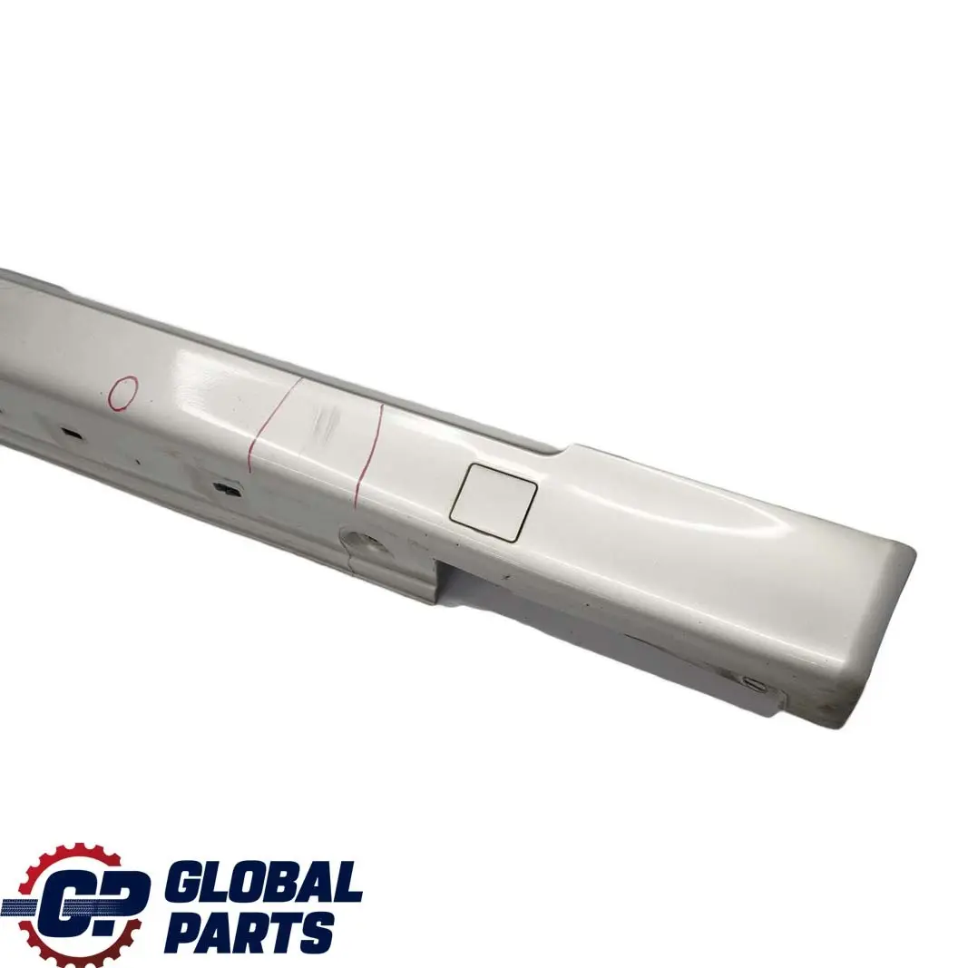 Mercedes-Benz E W210 Door Sill Side Cover Skirt Right O/S Brilliant Silver 744 to with Part number A2106908225 Mercedes-Benz E W210 Door Sill Side Cover Skirt Right O/S Brilliant Silver 744 - SKU A2106908225-BRS - Part number A2106908225