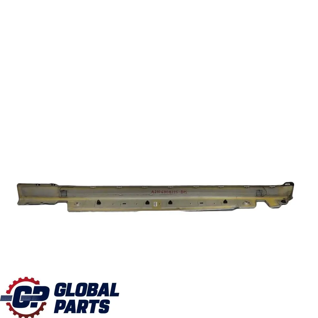 Mercedes-Benz E-Klasse W210 Schwellerleiste Blende Rechts Brillantsilber 744 für mit Teilenummer A2106908225 Mercedes-Benz E-Klasse W210 Schwellerleiste Blende Rechts Brillantsilber 744 - SKU A2106908225-BRS - Teilenummer A2106908225