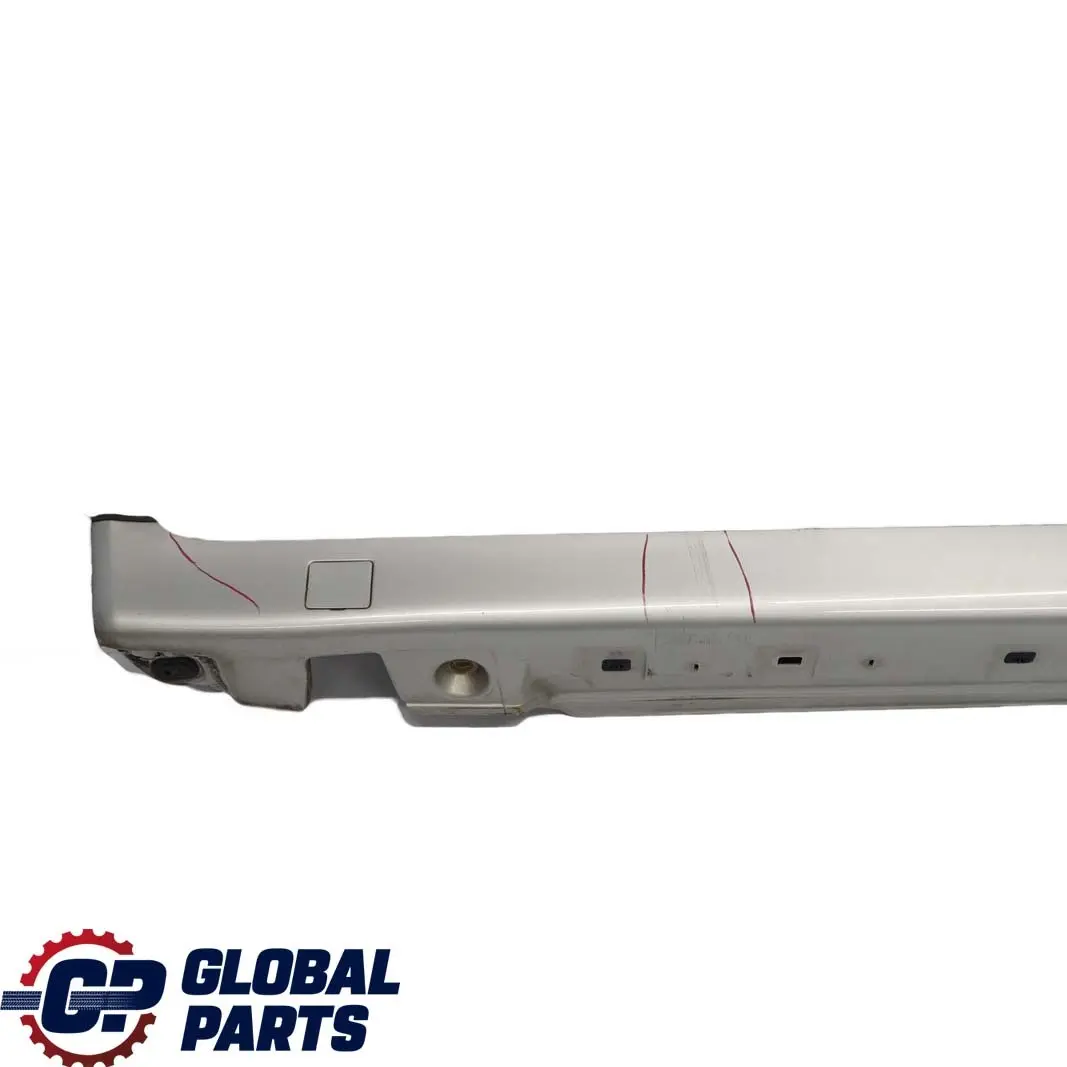 Mercedes-Benz E W210 Door Sill Side Cover Skirt Right O/S Brilliant Silver 744 to with Part number A2106908225 Mercedes-Benz E W210 Door Sill Side Cover Skirt Right O/S Brilliant Silver 744 - SKU A2106908225-BRS - Part number A2106908225