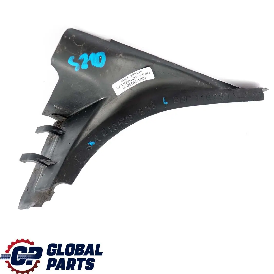 Panel trasero izquierdo Cubremaletero para Mercedes W210 S210 con número de pieza A2106931533 Mercedes W210 S210 Panel trasero izquierdo Cubremaletero - SKU A2106931533 - Número de pieza A2106931533