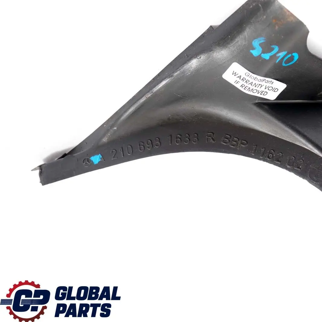 Mercedes W210 S210 panel trasero derecho Cubierta del maletero - SKU A2106931633 - Número de pieza A2106931633