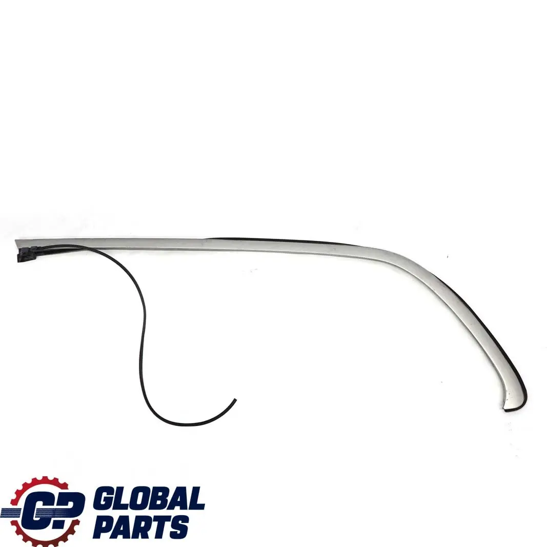  Mercedes-Benz E W210 Left N/S Door Window Cover Strip Top Brillantsilber Silver - SKU A2106981189-BRS - Part number A2106981189