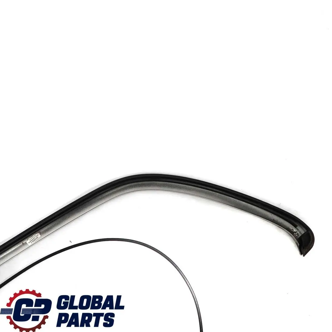 Mercedes-Benz E W210 Right Door Window Cover Strip Top Brillantsilber Silver to with Part number A2106981289 Mercedes-Benz E W210 Right Door Window Cover Strip Top Brillantsilber Silver - SKU A2106981289-BRS - Part number A2106981289