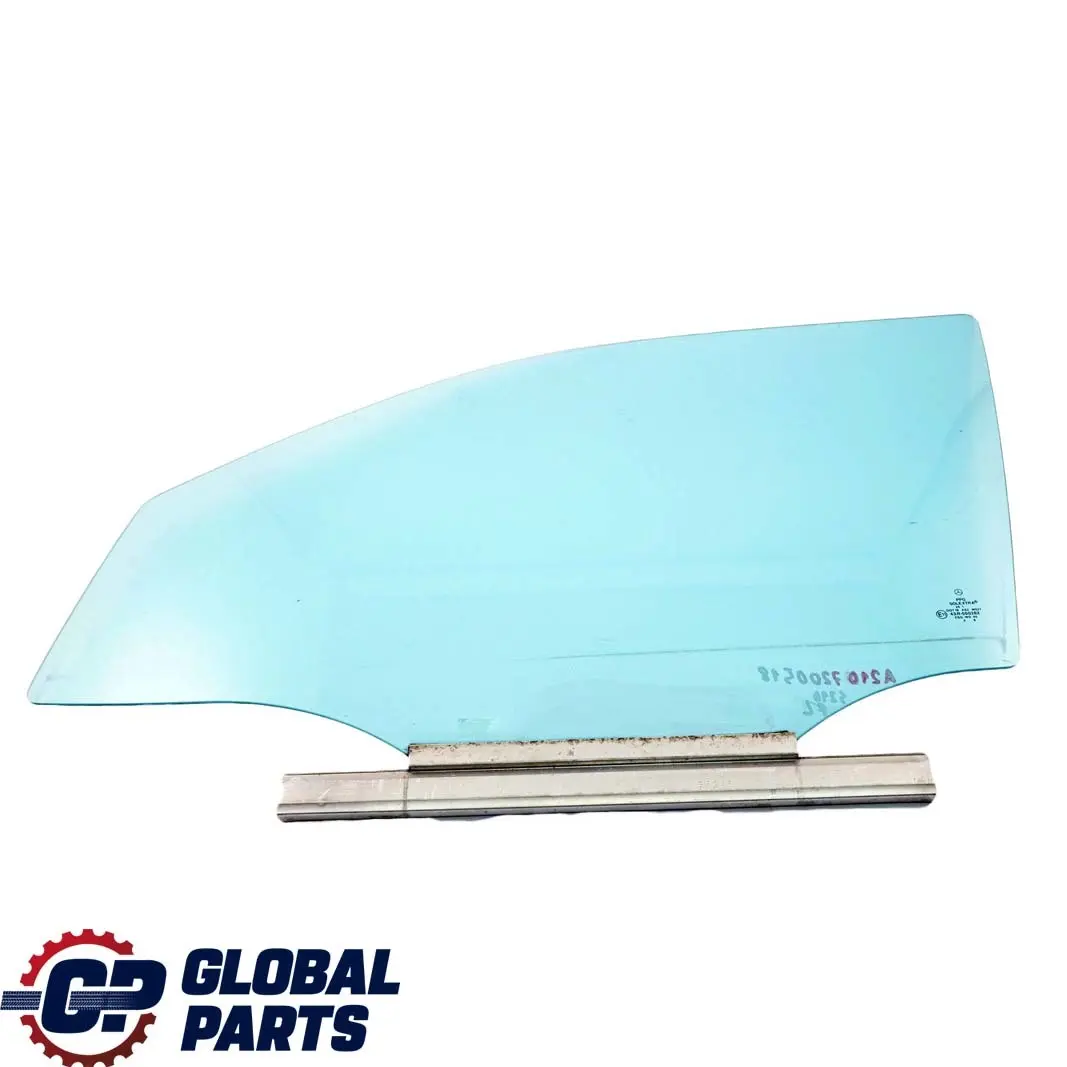 Mercedes W210 Front Left N/S Door Window Glass Blue AS2