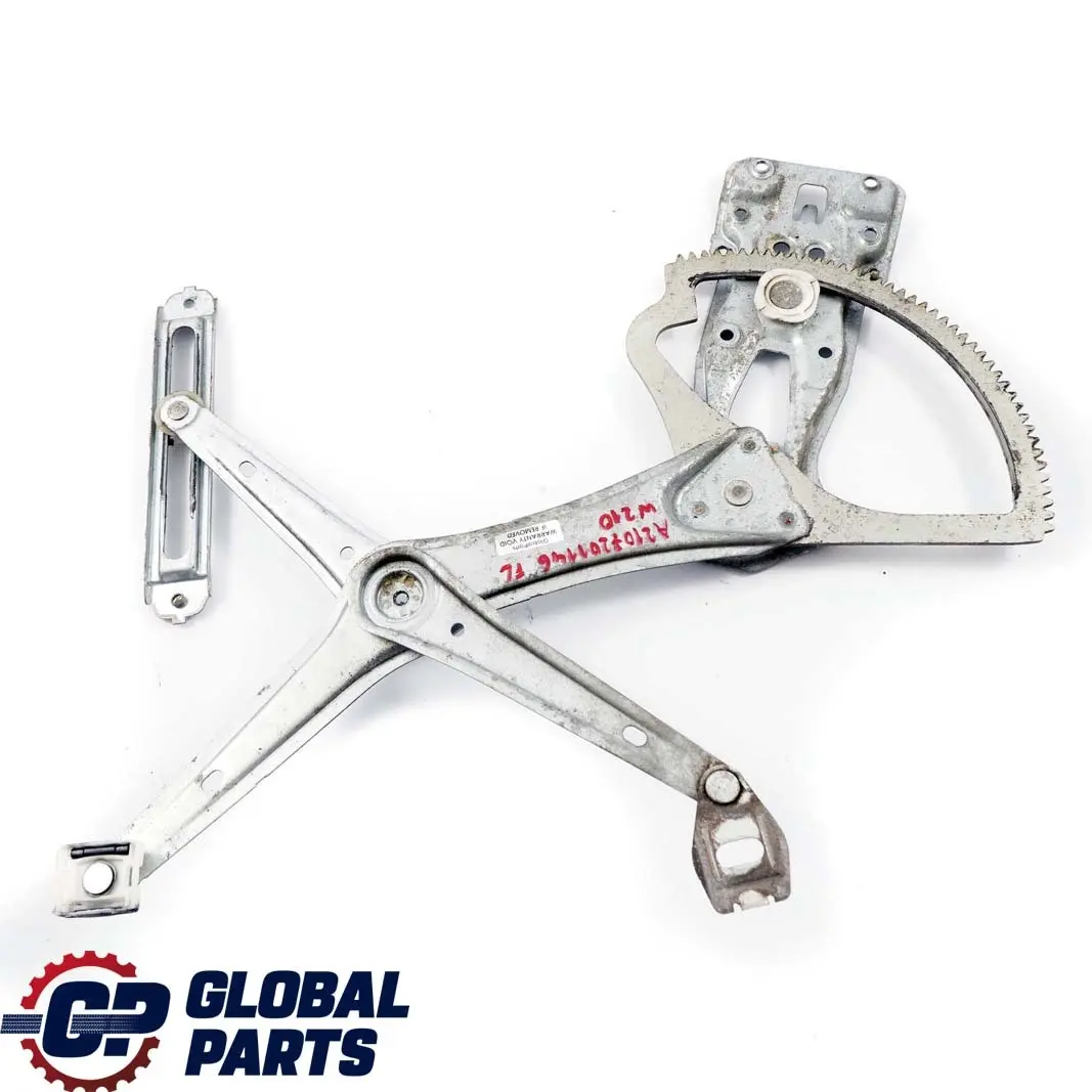 Podnośnik Regulator Szyby Przednich Lewych do Mercedes W210 o numerze A2107201146 Mercedes W210 Podnośnik Regulator Szyby Przednich Lewych - SKU A2107201146 - Numer Części A2107201146