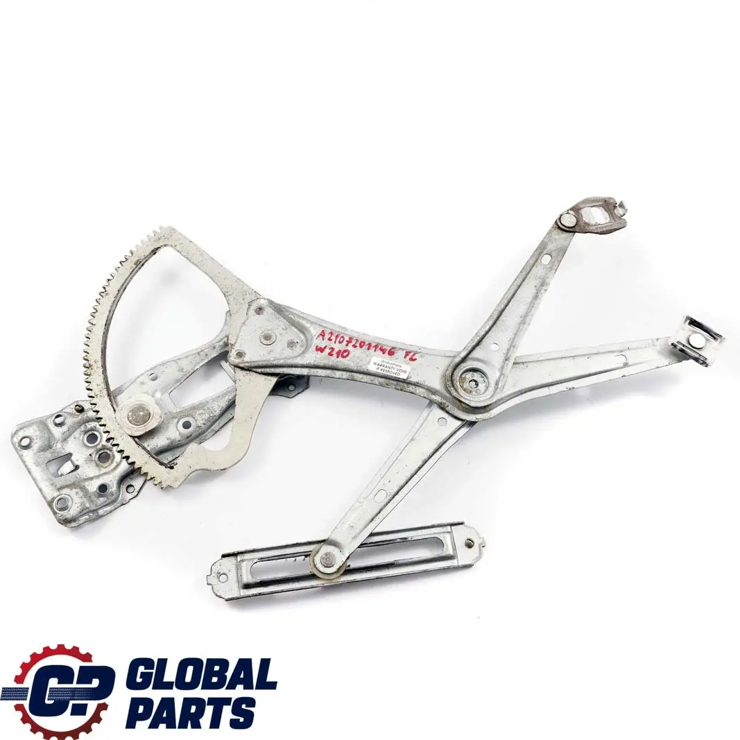 Lève-vitre de porte avant gauche pour Mercedes W210 à propos du numéro de pièce A2107201146 Mercedes W210 Lève-vitre de porte avant gauche - SKU A2107201146 - Numéro de pièce A2107201146