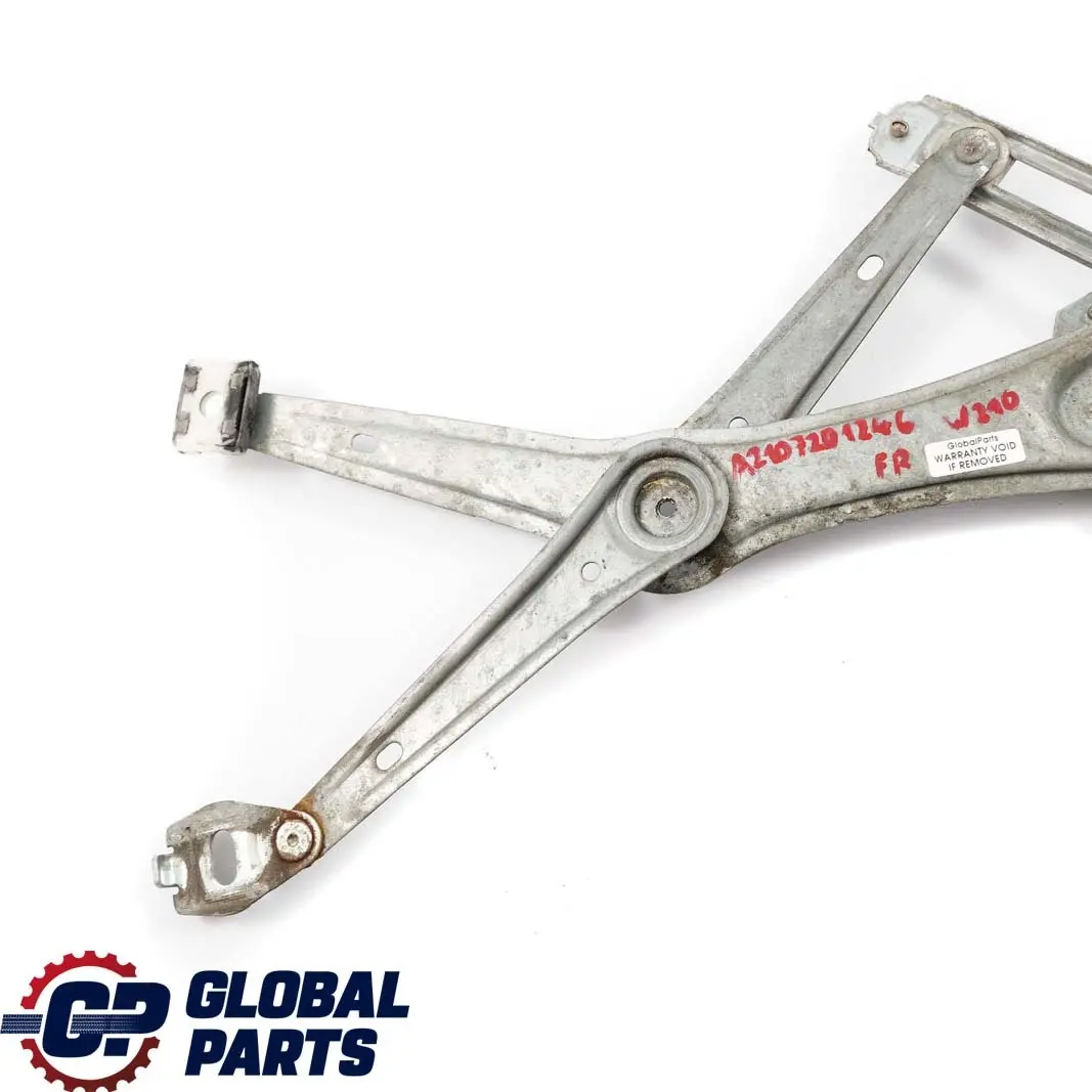 Mercedes-Benz E-Class W210 Front Right O/S Door Window Regulator Lifter to with Part number A2107201246 Mercedes-Benz E-Class W210 Front Right O/S Door Window Regulator Lifter - SKU A2107201246 - Part number A2107201246