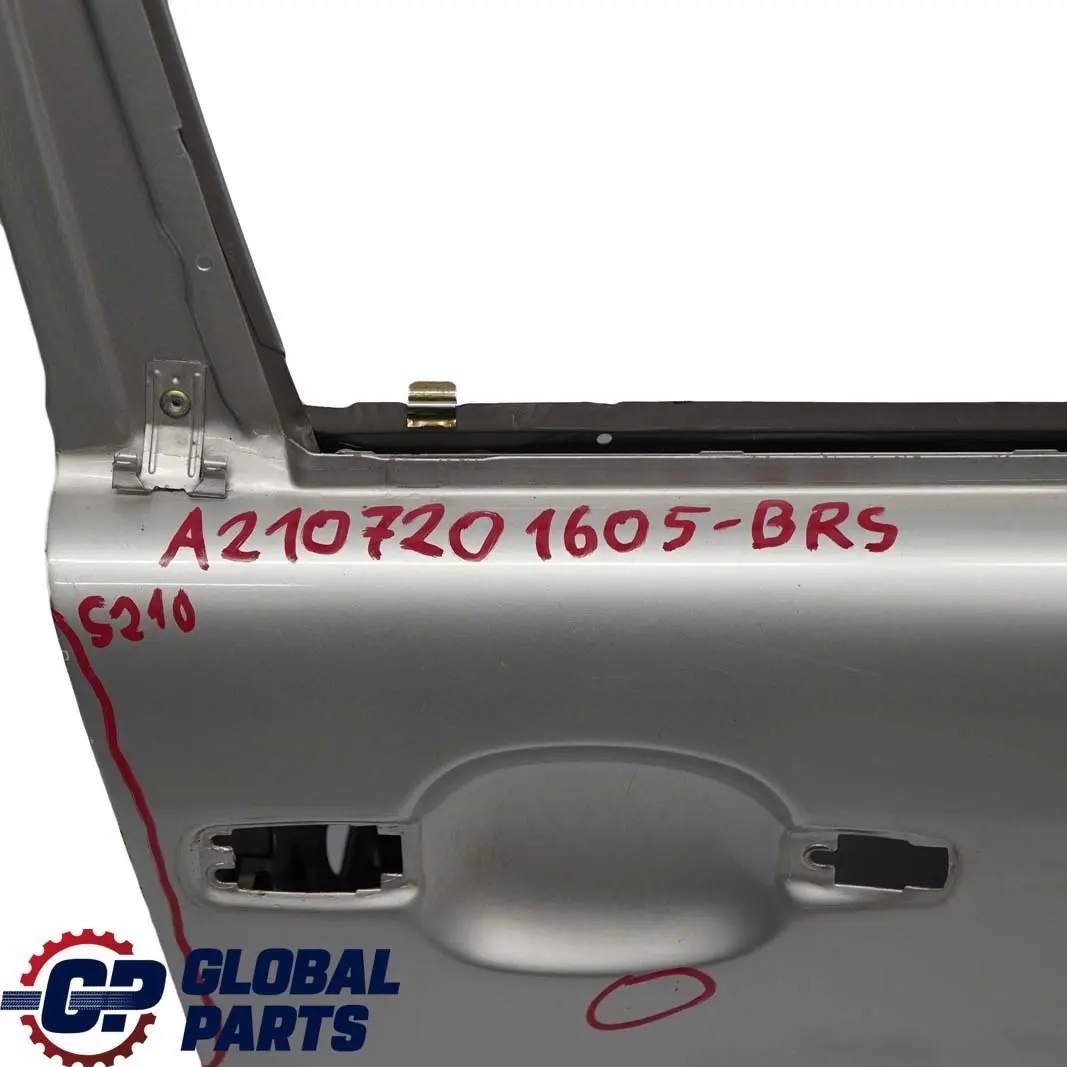  Mercedes-Benz E-Class W210 Door Front Right O/S Brilliant Silver Metallic - 744 - SKU A2107201605-BRS - Part number A2107201605