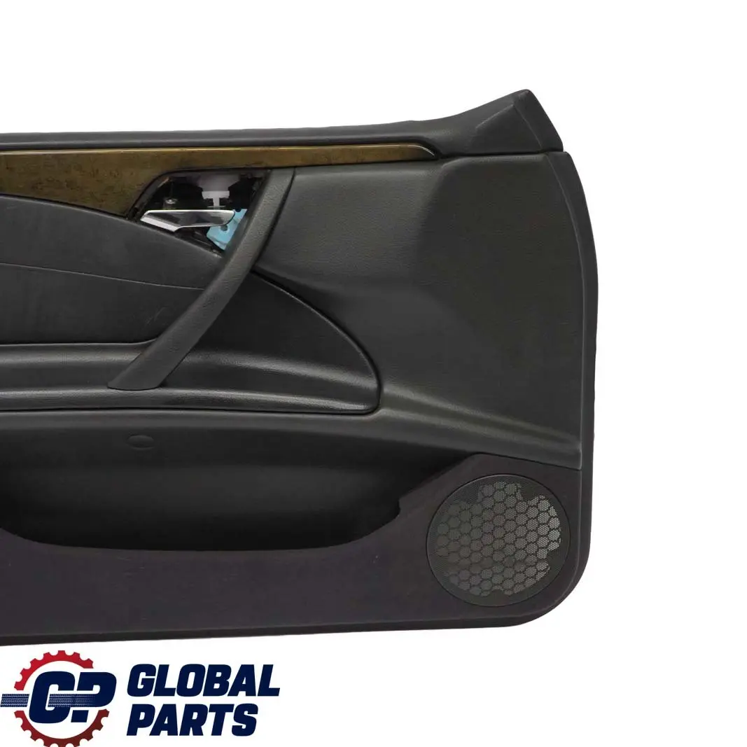  Mercedes-Benz E-Class W210 Front Left N/S Door Card Trim Panel Black Leather - SKU A2107207572 - Part number A2107207572
