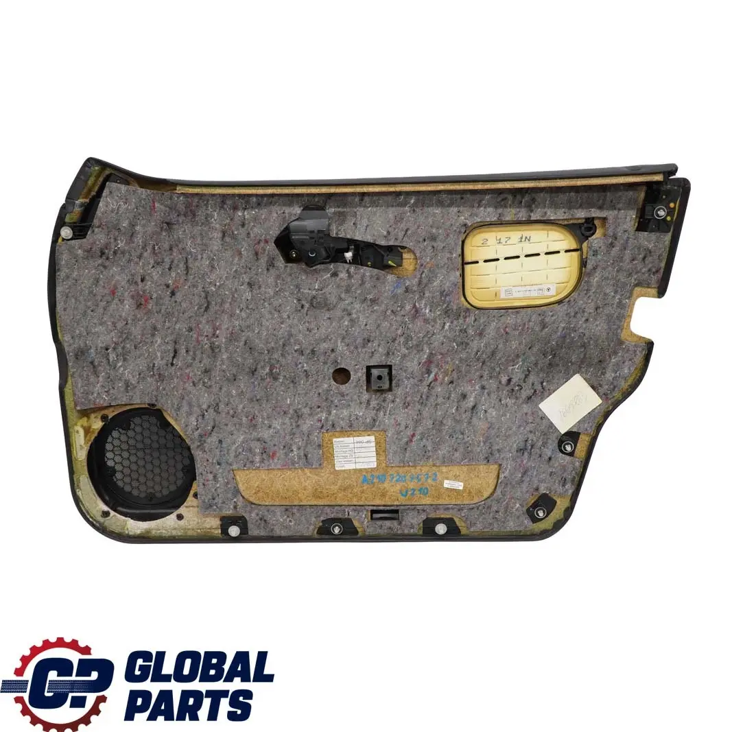  Mercedes-Benz E-Klasse W210 Türverkleidung Vorne Links Leder Anthrazit - SKU A2107207572 - Teilenummer A2107207572