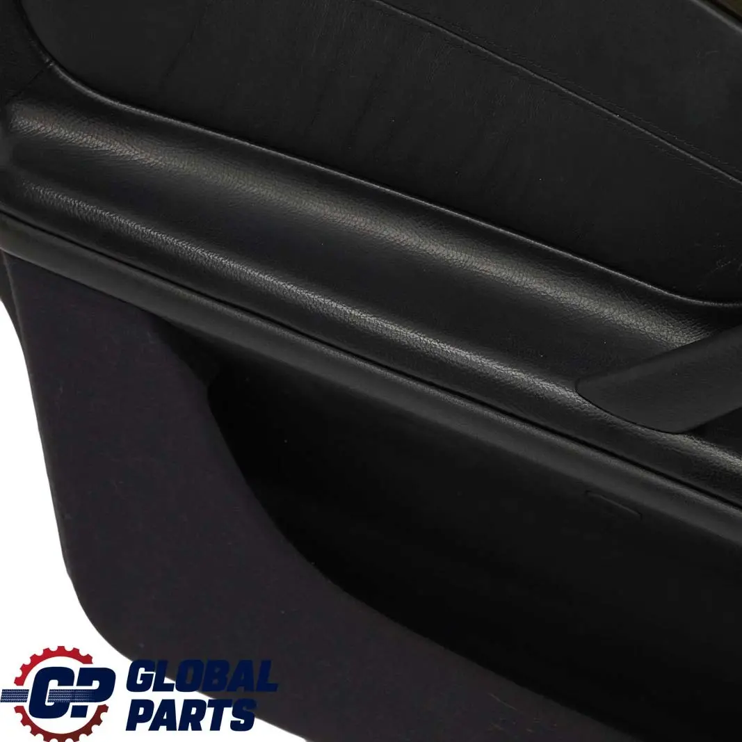  Mercedes-Benz E-Class W210 Front Left N/S Door Card Trim Panel Black Leather - SKU A2107207572 - Part number A2107207572