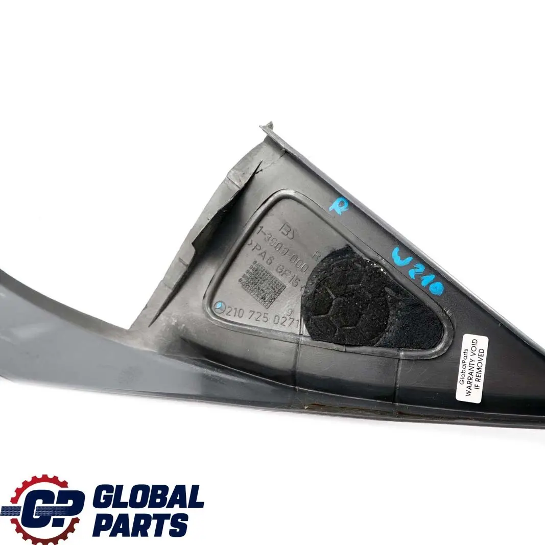 Mercedes-Benz E W210 Delantero Derecho Puerta Marco Tapa para con número de pieza A2107250271 Mercedes-Benz E W210 Delantero Derecho Puerta Marco Tapa - SKU A2107250271 - Número de pieza A2107250271