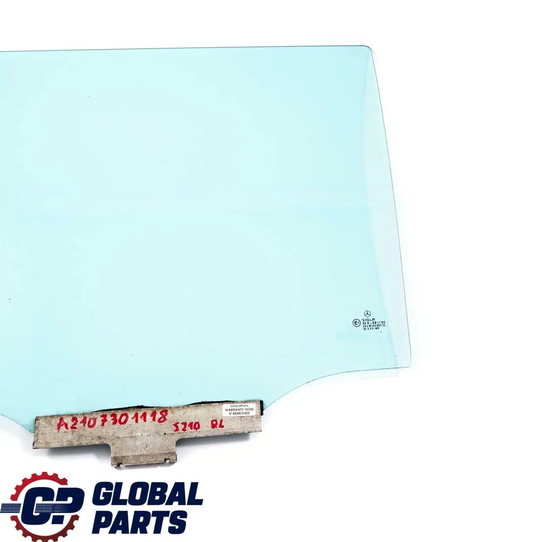 Mercedes-Benz W210 Break S210 Arriere Gauche Porte Verre Vitre Bleu AS2 pour à propos du numéro de pièce A2107301118 Mercedes-Benz W210 Break S210 Arriere Gauche Porte Verre Vitre Bleu AS2 - SKU A2107301118 - Numéro de pièce A2107301118