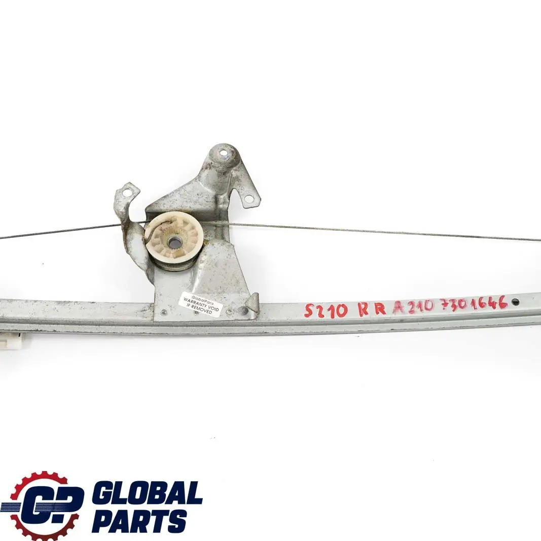 Mercedes-Benz E S210 Rear Right Door Window Regulator Lift Electric to with Part number A2107301646 Mercedes-Benz E S210 Rear Right Door Window Regulator Lift Electric - SKU A2107301646 - Part number A2107301646