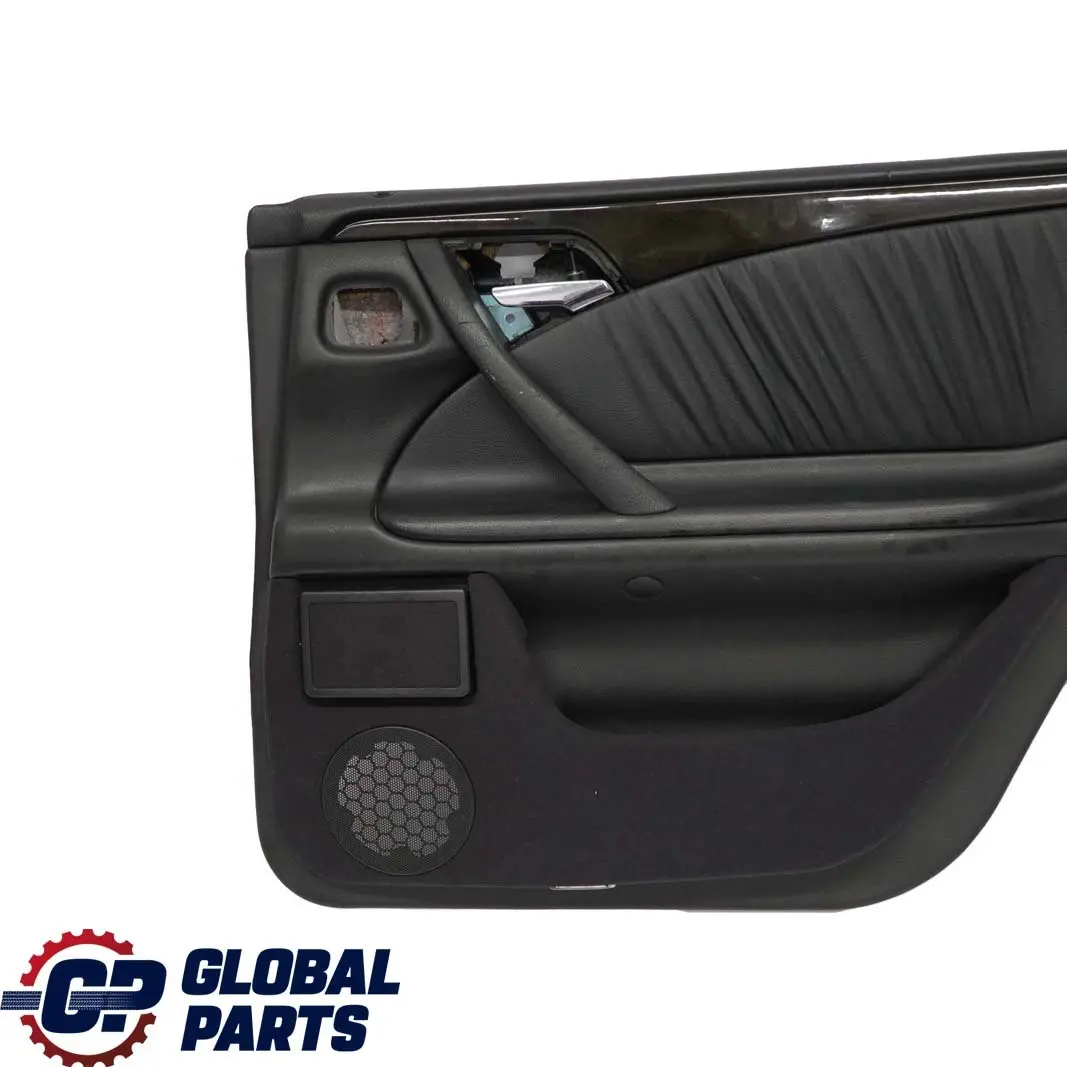  Mercedes-Benz E W210 Estate Rear Right O/S Door Card Trim Panel Black Leather - SKU A2107370471 - Part number A2107370471