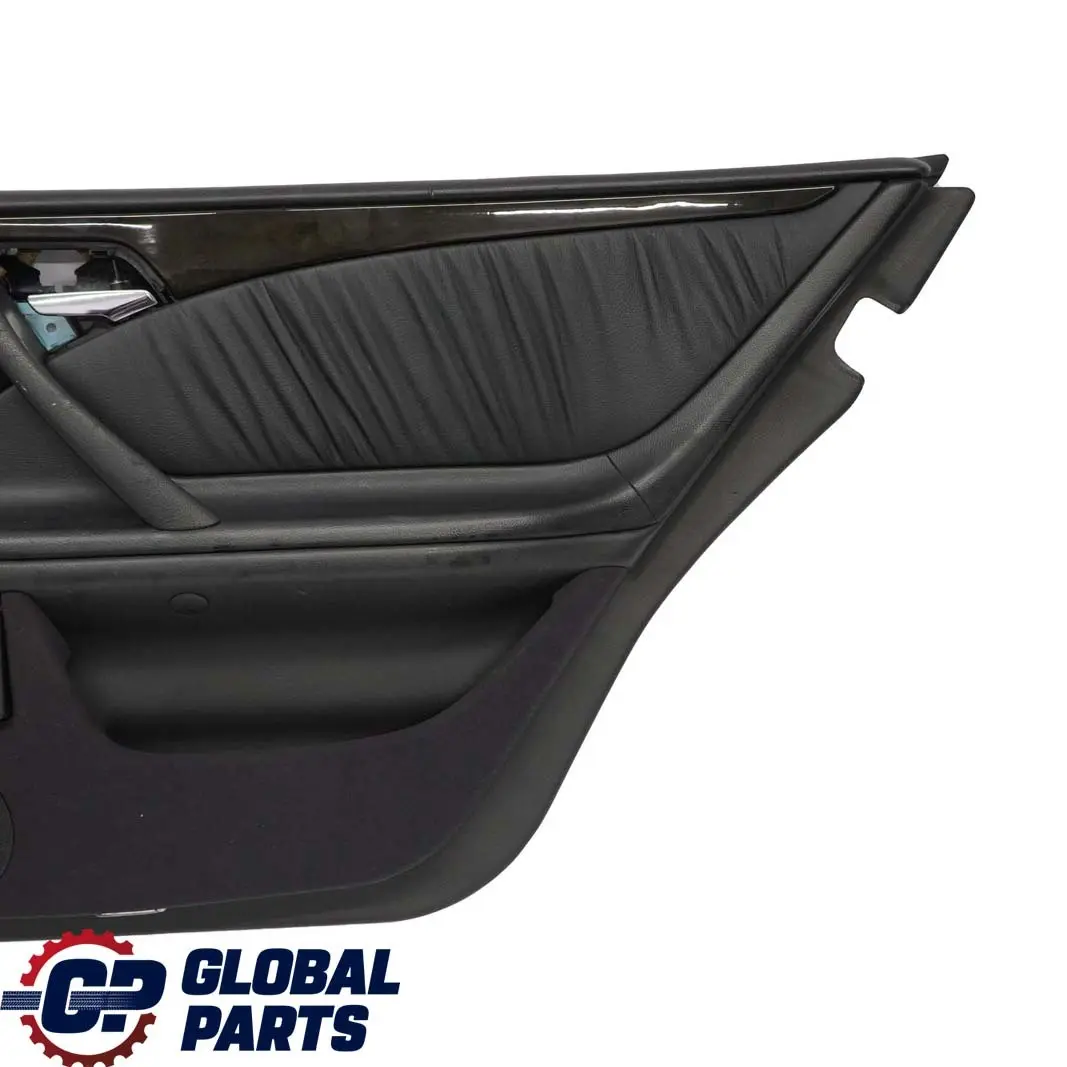  Mercedes-Benz E W210 Estate Rear Right O/S Door Card Trim Panel Black Leather - SKU A2107370471 - Part number A2107370471