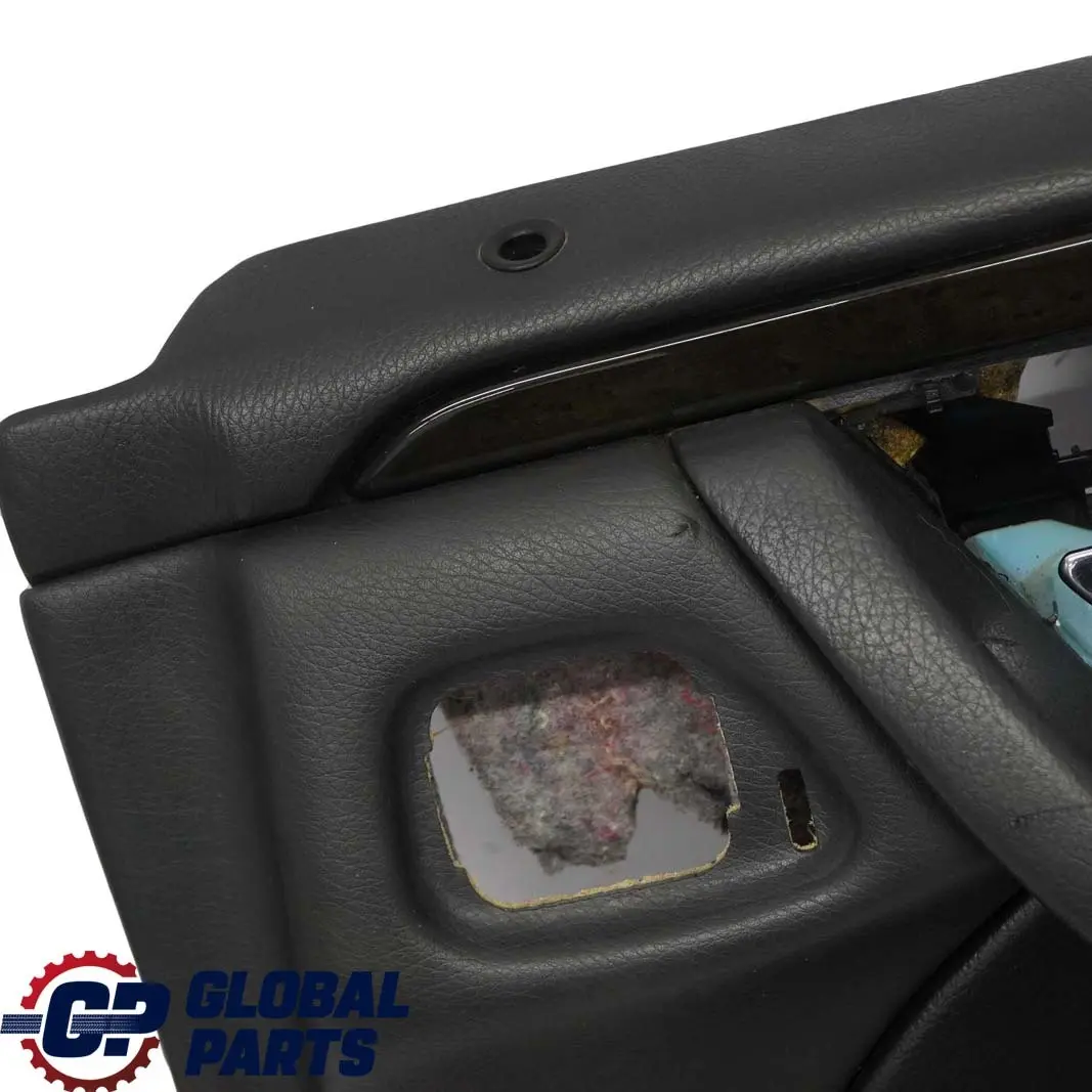  Mercedes-Benz E W210 Estate Rear Right O/S Door Card Trim Panel Black Leather - SKU A2107370471 - Part number A2107370471