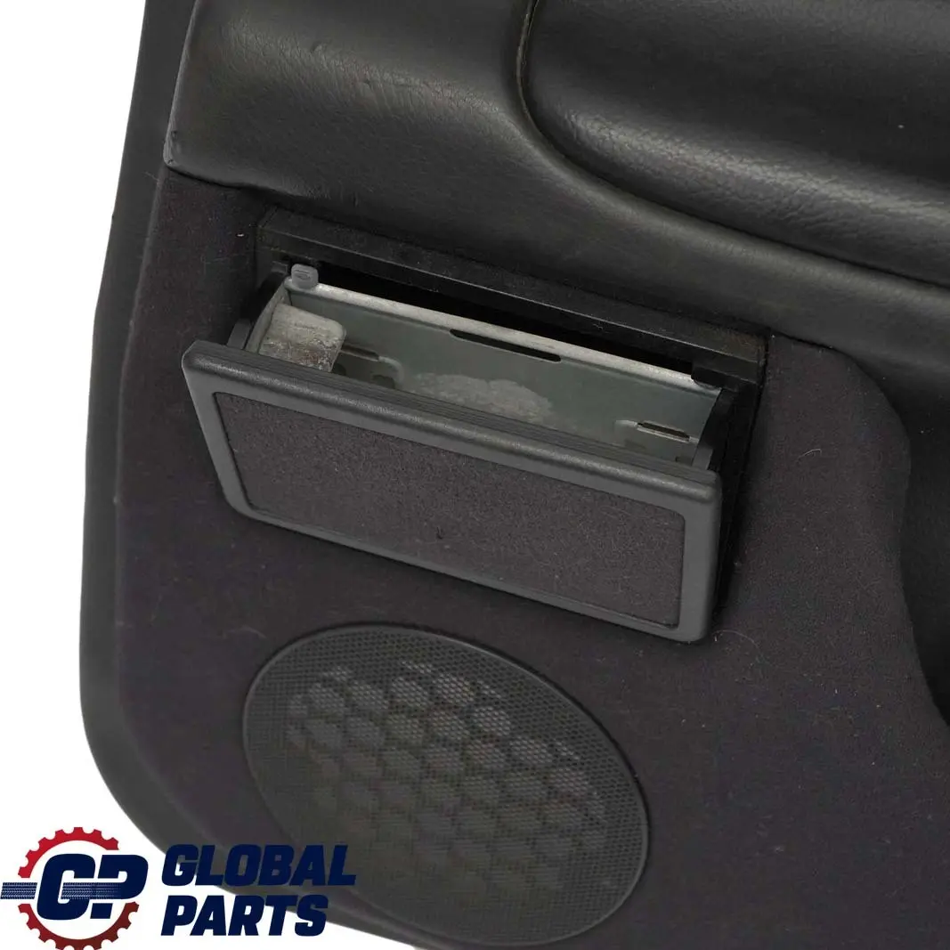  Mercedes-Benz E W210 Estate Rear Right Door Card Trim Panel Black Leather - SKU A2107370471 - Número de pieza A2107370471