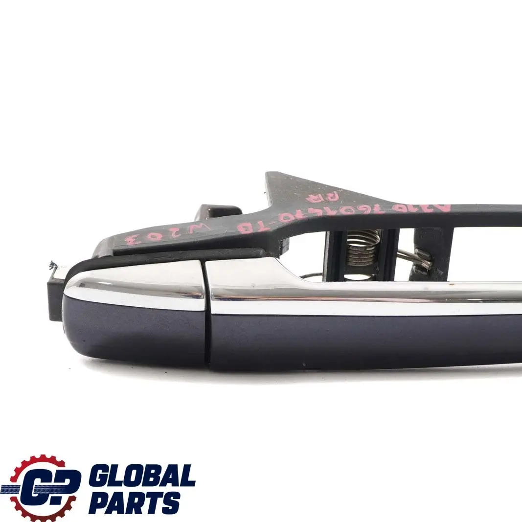 Mercedes-Benz E W210 Handle Rear Right O/S Door Tanzanite Blue Metallic 359 to with Part number A2107601470 Mercedes-Benz E W210 Handle Rear Right O/S Door Tanzanite Blue Metallic 359 - SKU A2107601470-TB - Part number A2107601470