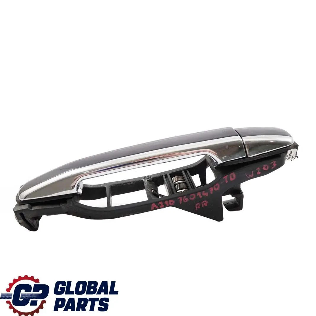 Mercedes-Benz E W210 Handle Rear Right O/S Door Tanzanite Blue Metallic 359 to with Part number A2107601470 Mercedes-Benz E W210 Handle Rear Right O/S Door Tanzanite Blue Metallic 359 - SKU A2107601470-TB - Part number A2107601470