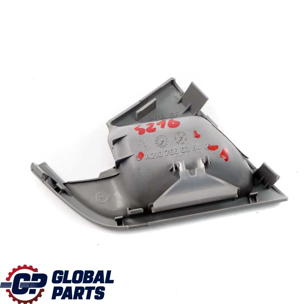 Porta sinistra N/S Rivestimento Maniglia Grigio per Mercedes W210 con numero di parte A2107660364 Mercedes W210 Porta sinistra N/S Rivestimento Maniglia Grigio - SKU A2107660364-1 - Numero di parte A2107660364