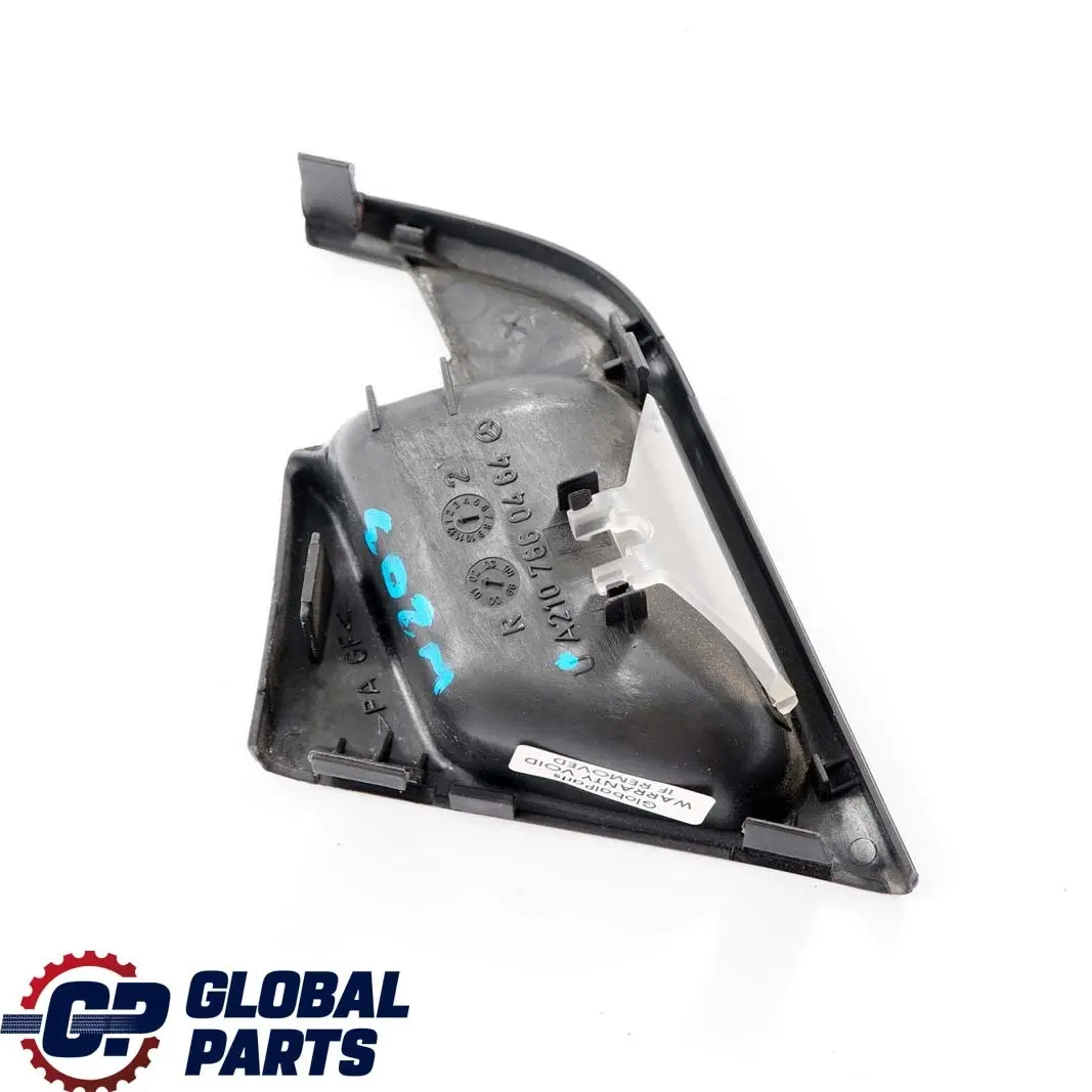 Mercedes-Benz Clase E W210 Puerta Derecha O / S Cubierta Manija Trim para con número de pieza A2107660464 Mercedes-Benz Clase E W210 Puerta Derecha O / S Cubierta Manija Trim - SKU A2107660464 - Número de pieza A2107660464