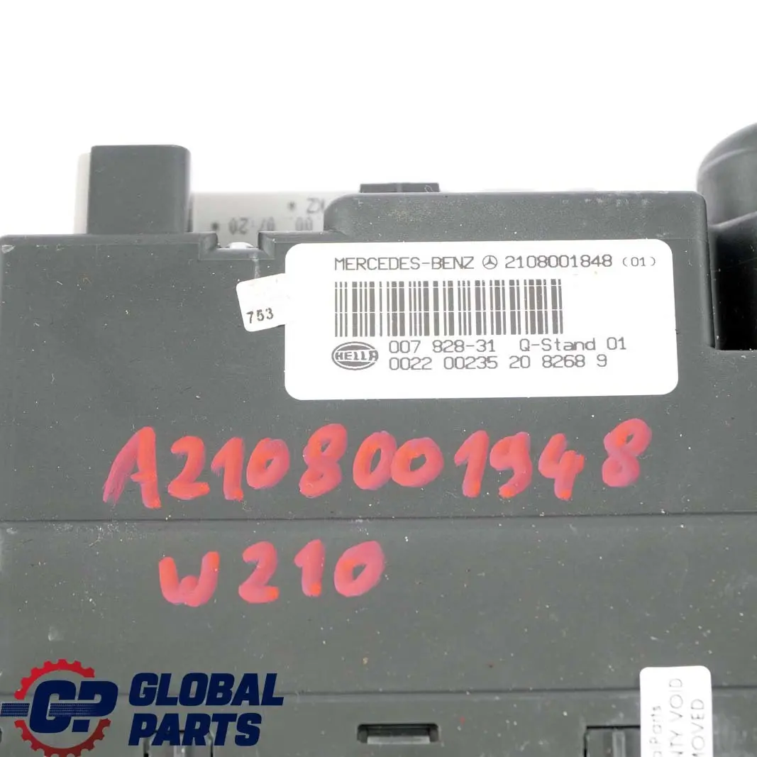 Mercedes-Benz C E W202 W210 Berline Pompe a Vide Centre Obturateur Porte pour à propos du numéro de pièce A2108001948 Mercedes-Benz C E W202 W210 Berline Pompe a Vide Centre Obturateur Porte - SKU A2108001948 - Numéro de pièce A2108001948