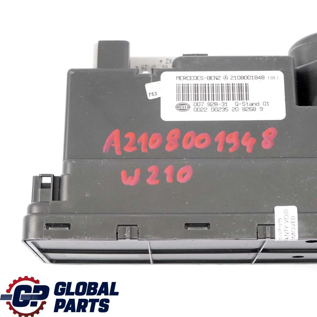  Mercedes-Benz C E W202 W210 Saloon Central Door Locking Vacuum Pump - SKU A2108001948 - Part number A2108001948