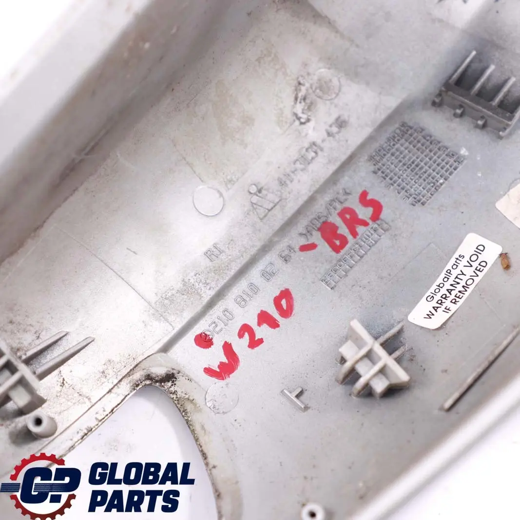 Mercedes-Benz E W210 Derecha O / S Tapa Espejo Puerta Wing Brillantsilber Plata para con número de pieza A2108100264 Mercedes-Benz E W210 Derecha O / S Tapa Espejo Puerta Wing Brillantsilber Plata - SKU A2108100264-BRS - Número de pieza A2108100264