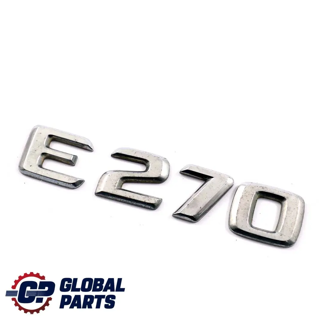 Mercedes-Benz E-Klasse W210 W211 Emblem Hinten Schriftzug Logo E270 für mit Teilenummer A2108172115 Mercedes-Benz E-Klasse W210 W211 Emblem Hinten Schriftzug Logo E270 - SKU A2108172115 - Teilenummer A2108172115