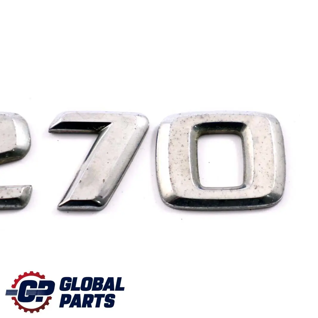  Mercedes-Benz E-Klasse W210 W211 Emblem Hinten Schriftzug Logo E270 - SKU A2108172115 - Teilenummer A2108172115