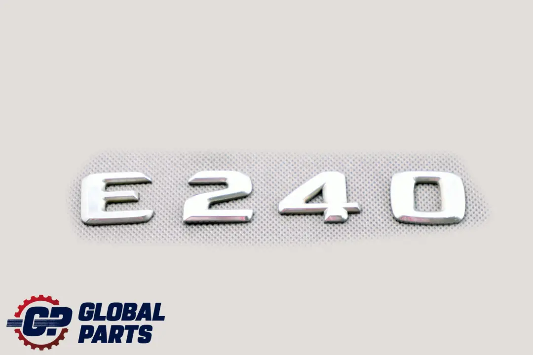 Boot Trunk Tailgate Adhered Emblem Lettering E240 to Mercedes E W210 W211 Rear with Part number A2108172215 Mercedes E W210 W211 Rear Boot Trunk Tailgate Adhered Emblem Lettering E240 - SKU A2108172215 - Part number A2108172215