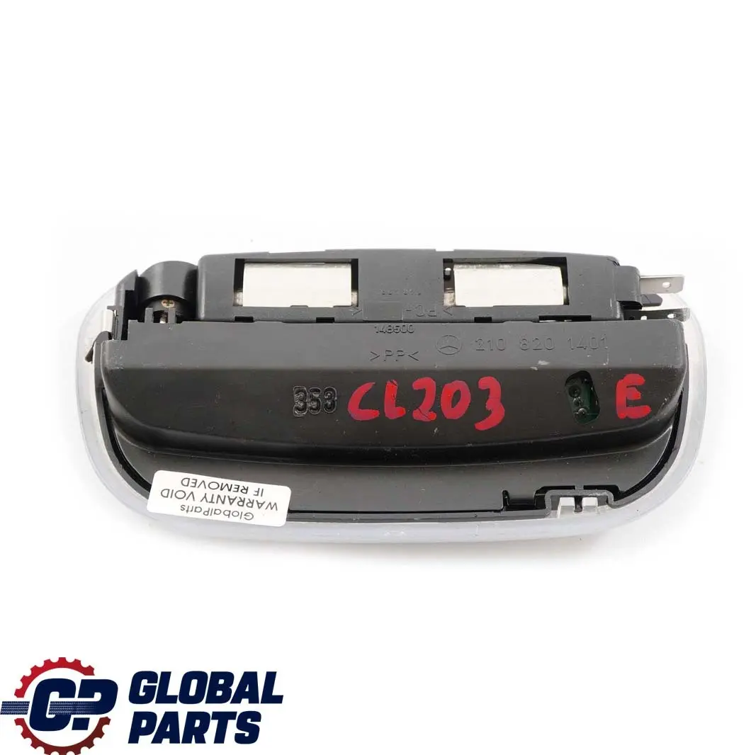 Lampada posteriore a cupola Luce interna per Mercedes W168 W202 W210 con numero di parte A2108201401 Mercedes W168 W202 W210 Lampada posteriore a cupola Luce interna - SKU A2108201401 - Numero di parte A2108201401