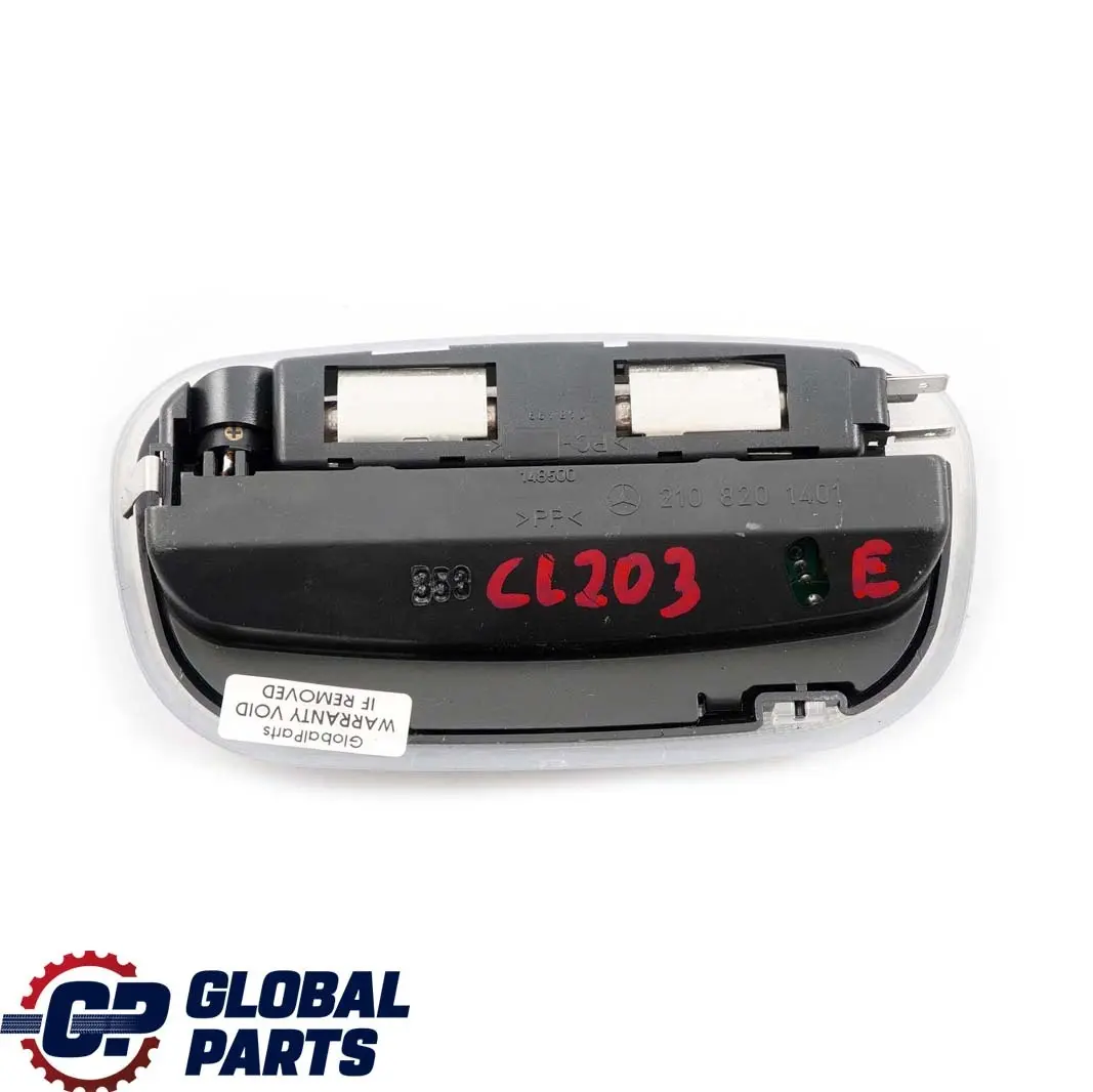 Dome Lamp Interior Light to Mercedes W168 W202 W210 Rear with Part number A2108201401 Mercedes W168 W202 W210 Rear Dome Lamp Interior Light - SKU A2108201401 - Part number A2108201401